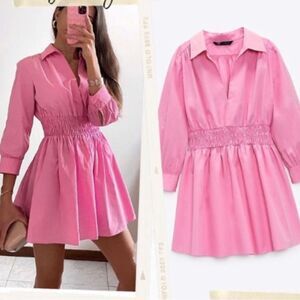 Zara Pink Mini Dress